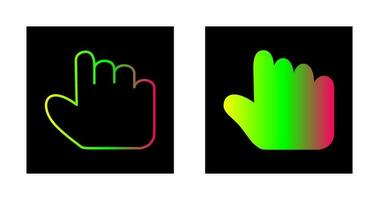 Unique Hold Vector Icon
