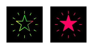 Unique Star Vector Icon
