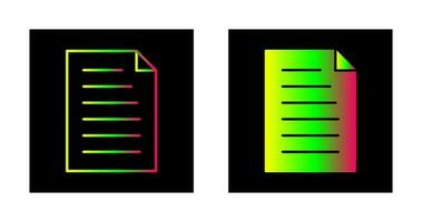 Unique Document Vector Icon