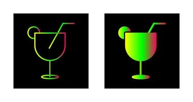 Unique Drinks Vector Icon