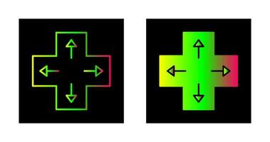 Unique Direction Keys Vector Icon