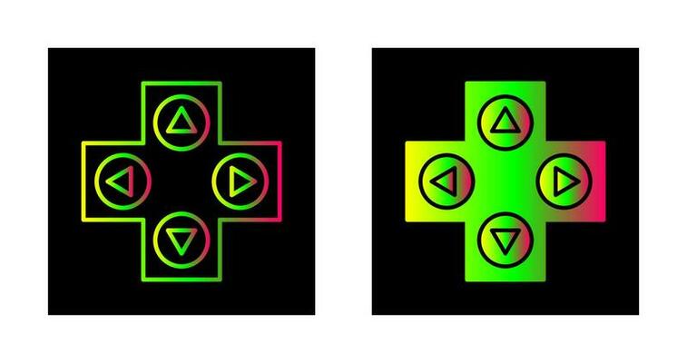 Unique Gaming Control Vector Icon