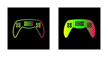 icono de vector de consola de juegos único