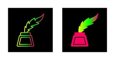 Inkwell Vector Icon
