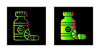 Vitamins Vector Icon