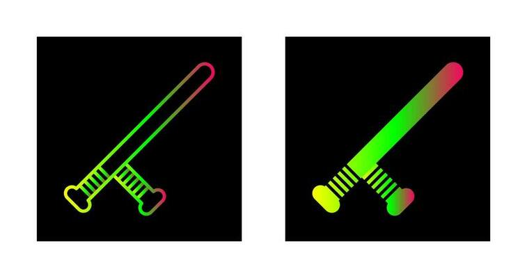 Baton Vector Icon