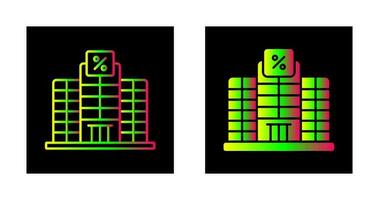 icono de vector de edificio