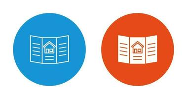Brochure Vector Icon