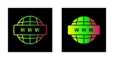 World Wide Web Vector Icon