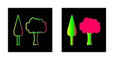 Trees Vector Icon