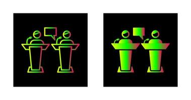 Debate Vector Icon