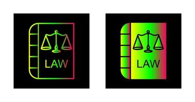 Law and Order Vector Icon