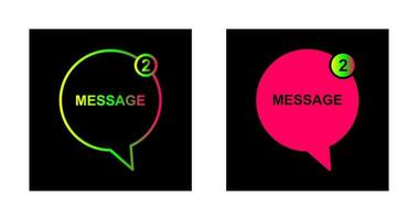 Message Bubbles Vector Icon