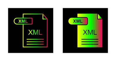XML Vector Icon