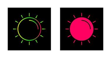 Sun Vector Icon