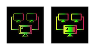 Connected Systems Vector Icon