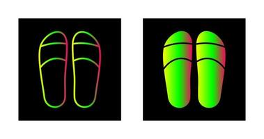 Slippers Vector Icon