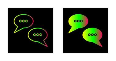 Conversation Bubbles Vector Icon