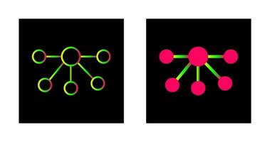 Nodes Vector Icon