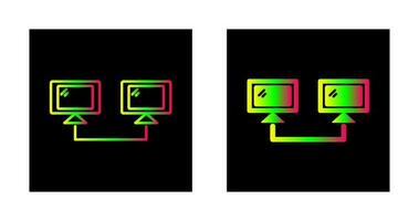 Connected Systems Vector Icon