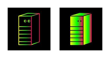 icono de vector de red de servidor