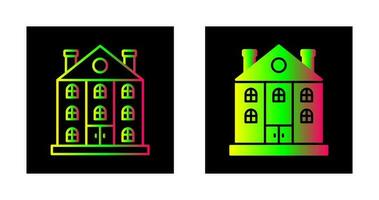 Mansion Vector Icon