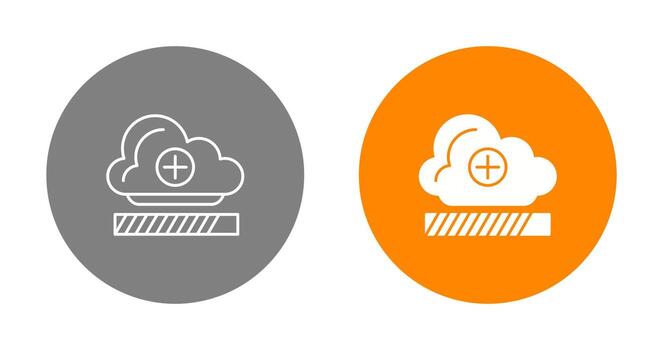 icono de vector de carga