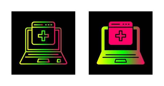 icono de vector de sitio web