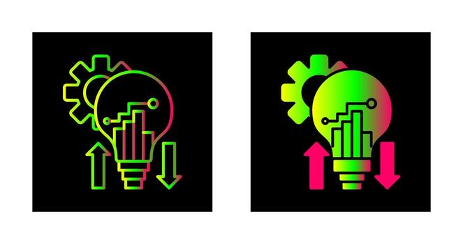 icono de vector de análisis