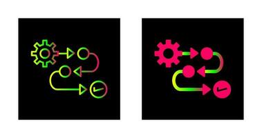 icono de vector de proceso