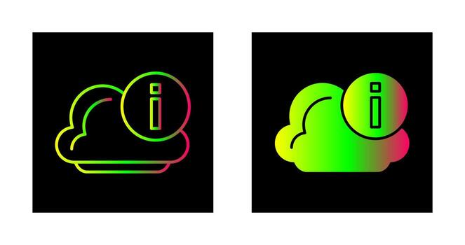 icono de vector de información
