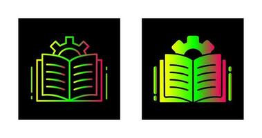 Open Book Vector Icon