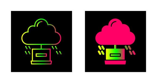 Cloud Computing Vector Icon