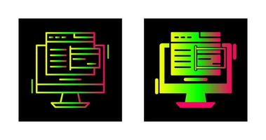 icono de vector de pago en línea