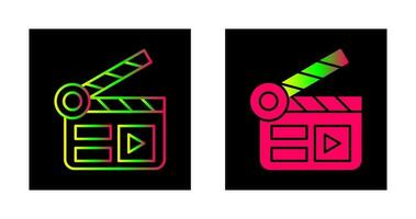 Clapper Board Vector Icon