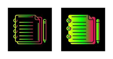 escribir icono vectorial vector