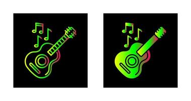 icono de vector de guitarra