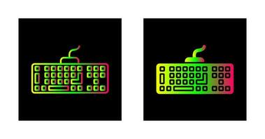 icono de vector de teclado