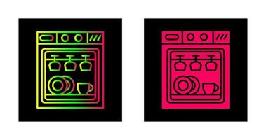 Dishwasher Vector Icon