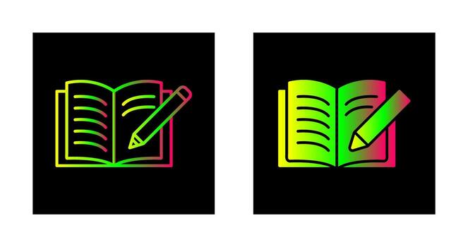 escribir icono vectorial vector