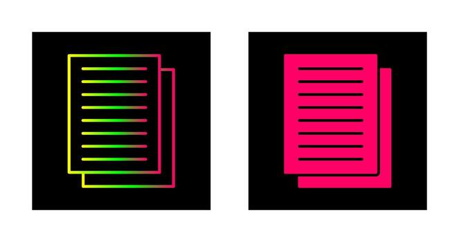 Document Vector Icon