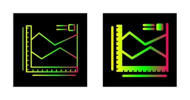 Spline Chart Vector Icon