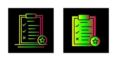 Task List Vector Icon