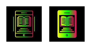 icono de vector de ebook