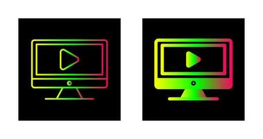 Video Lesson Vector Icon