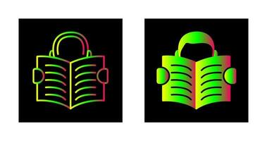 icono de vector de lectura