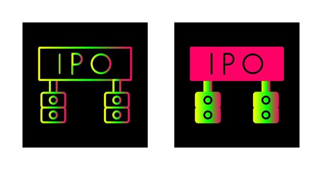 Ipo Vector Icon