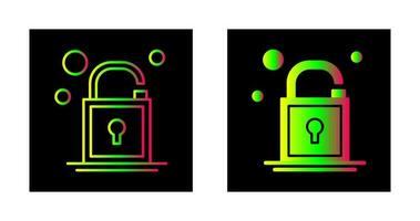 Open Lock Vector Icon