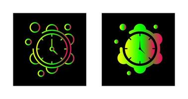 icono de vector de reloj