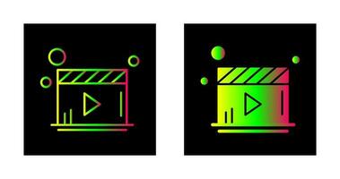 Video Player Vector Icon